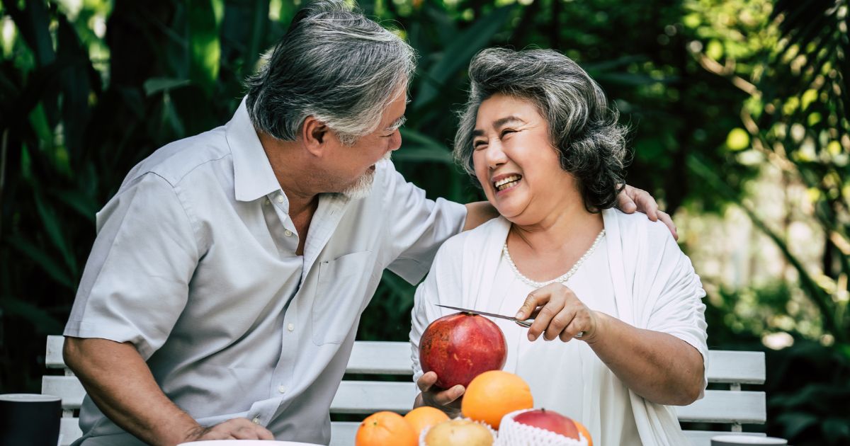 Healthy Aging Couple Healthy Lifestyle